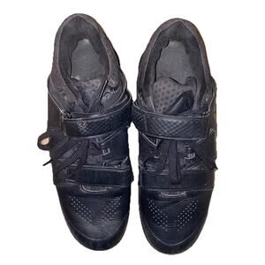 Reebok Legacy‎ Lifter II 2 Shoes Weightlifting Training Mens 9 Black Gym